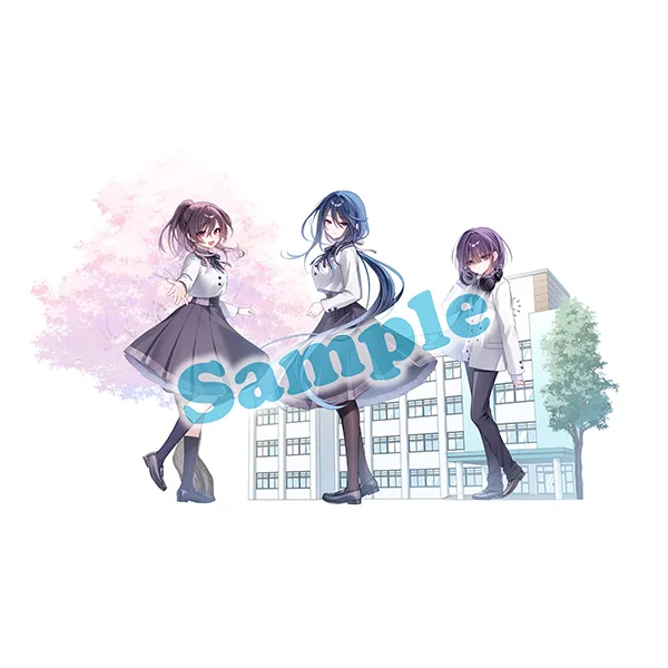 『よって、初恋は証明された。』描き下ろしイラストを使用した包実らっぷ先生＆逆井卓馬先生直筆サイン入りアクリルジオラマ