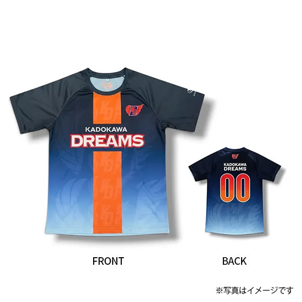 KADOKAWA DREAMS ＜メンバー直筆サイン入り＞26-27 オリジナルナンバリングサッカーシャツ	