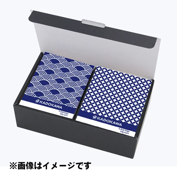 KADOKAWAアプリオリジナルブレンドコーヒードリップバッグ12包入りギフトボックス（角川クラフト）