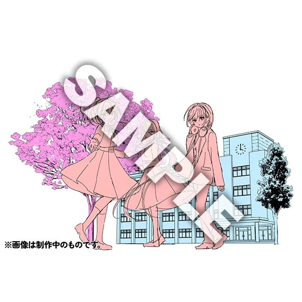 『よって、初恋は証明された。』描き下ろしイラストを使用した包実らっぷ先生＆逆井卓馬先生直筆サイン入りアクリルジオラマ