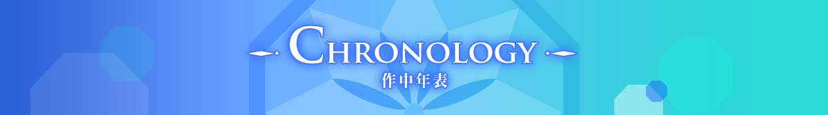 CHRONOLOGY 作中年表