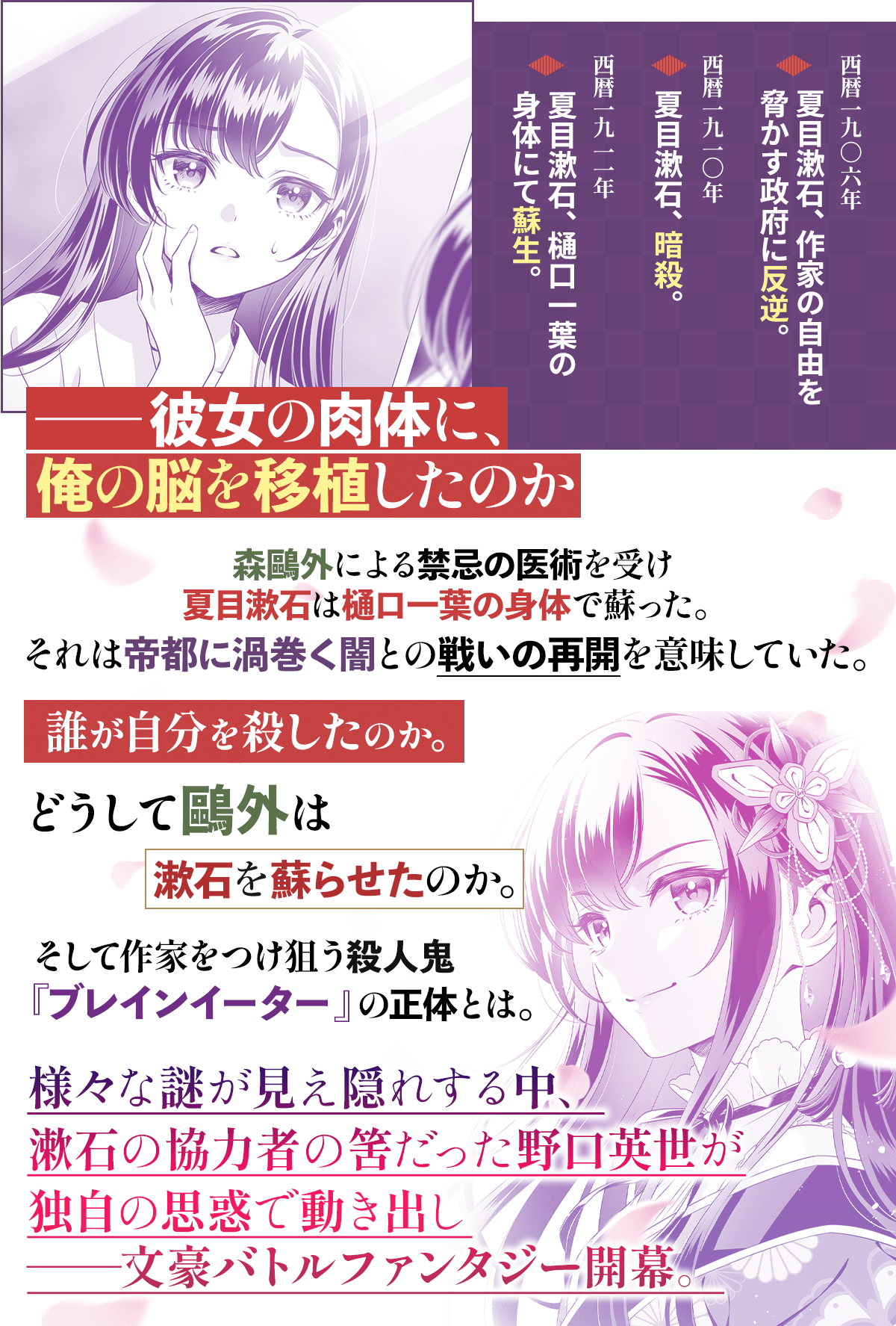 『夏目漱石ファンタジア』あらすじ