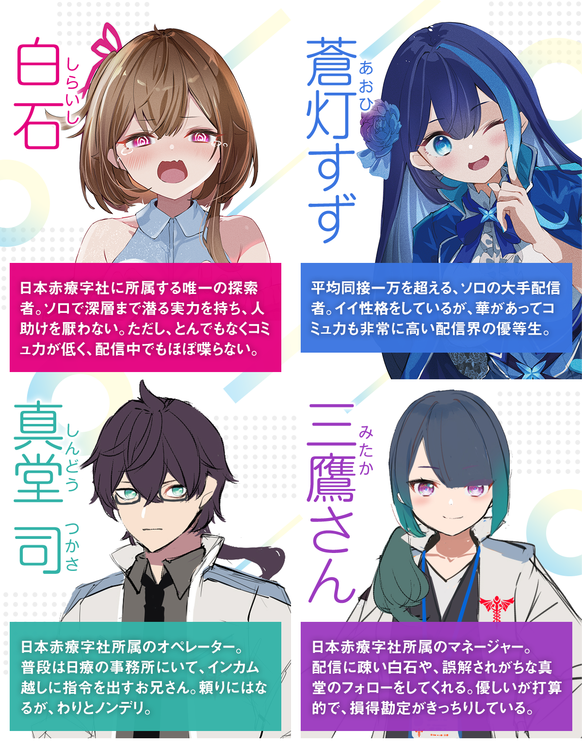 配信に致命的に向いていない女の子が迷宮で黙々と人助けする配信
