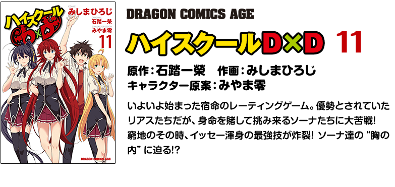 ハイスクールD×D コミックス11巻