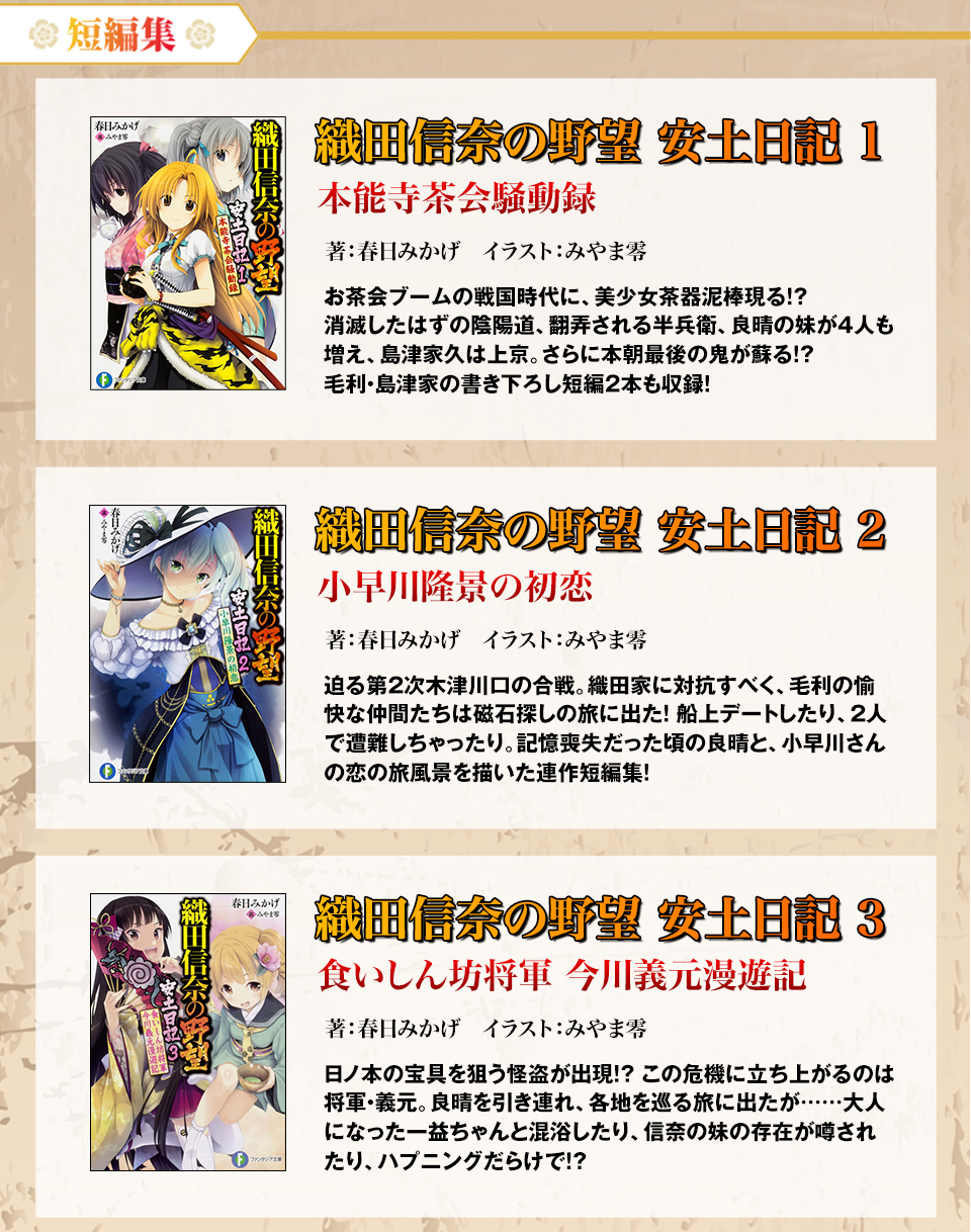 織田信奈の野望　安土日記