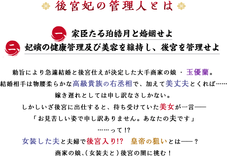 後宮妃の管理人とは