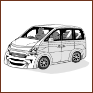 ゴーレム馬車（ワンボックスカー）