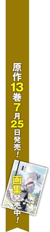 原作13巻7/25日発売！画集発売中！