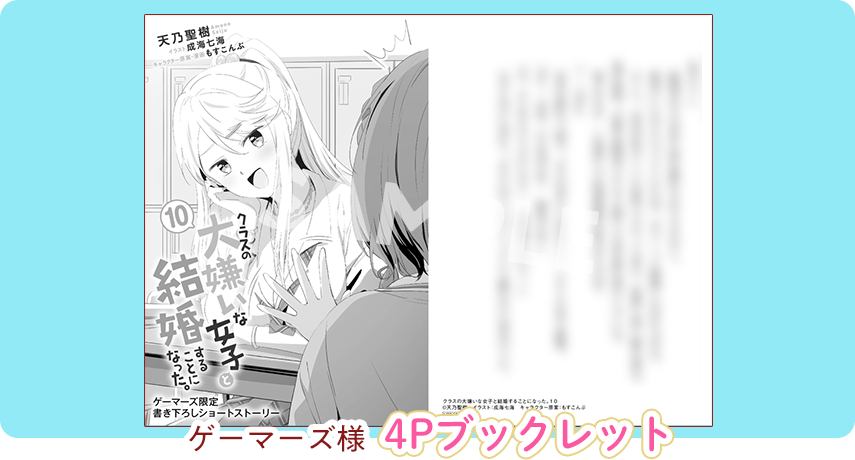 ゲーマーズ様　4Pブックレット