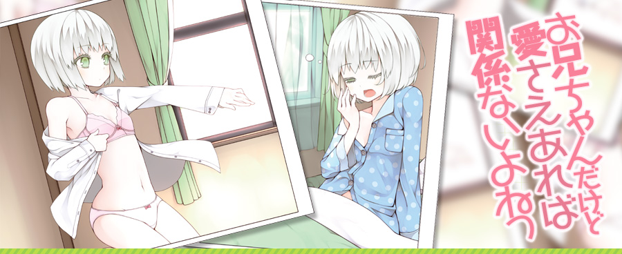 お兄ちゃんだけど愛さえあれば関係ないよねっ