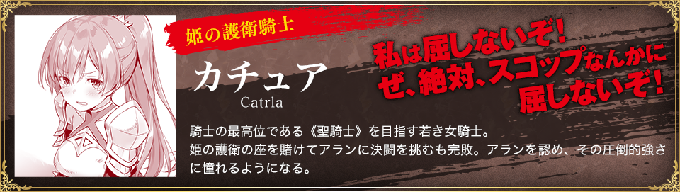 姫の護衛騎士 カチュア