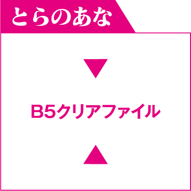 とらのあな B5クリアファイル