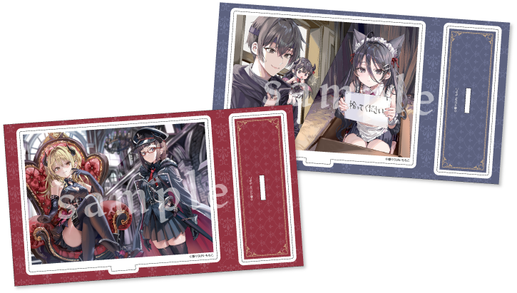 アクリルスタンドA＋Bイメージ