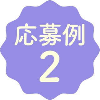 応募例2